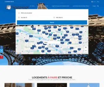 Parisonweb.com(Logement à Paris) Screenshot