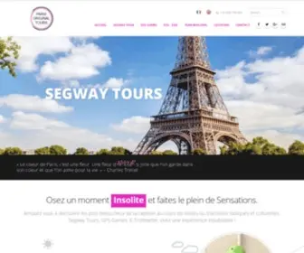 Parisoriginaltours.com(Bienvenue chez) Screenshot