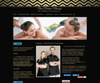 Parispremiummassage.fr(Parispremiummassage) Screenshot