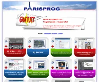 Parisprog.com(Document sans nom) Screenshot