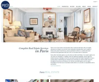 Parispropertygroup.com(Complete Real Estate Services) Screenshot