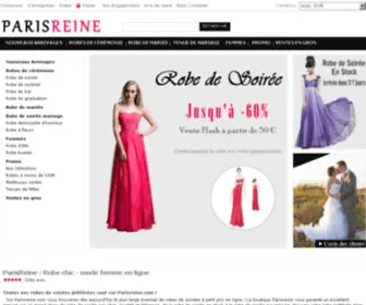 Parisreine.com(Robe Chic) Screenshot