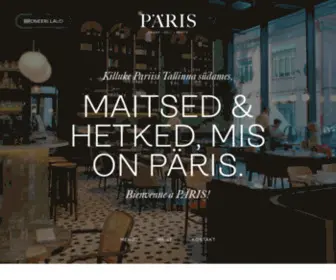 Parisresto.ee(PÄRIS) Screenshot