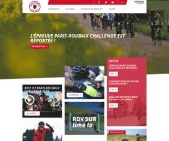 Parisroubaixchallenge.com(Paris Roubaix Challenge) Screenshot