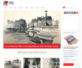 Parissempreparis.com.br(Paris Sempre Paris) Screenshot