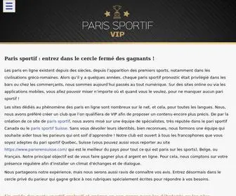 Parissportif.vip(Paris sportif) Screenshot