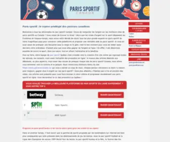 Parissportifcanada.com(Parissportifcanada) Screenshot