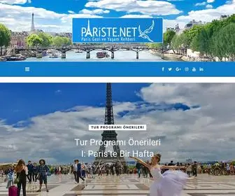 Pariste.net(Paris) Screenshot