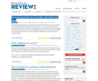 Paristechreview.com(ParisTech Review) Screenshot
