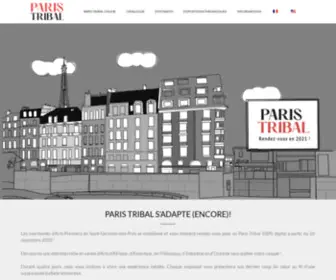 Paristribal.com(Paris Tribal) Screenshot