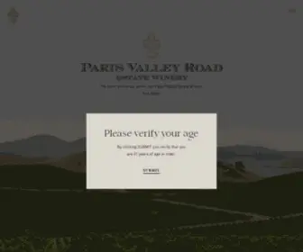 Parisvalleyroad.com(Paris Valley Road) Screenshot