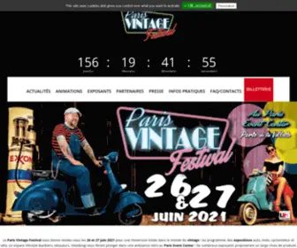 Parisvintagefestival.fr(Paris Vintage Festival) Screenshot