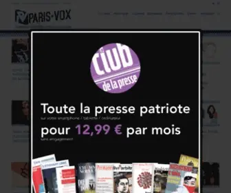 Parisvox.info(Parisvox info) Screenshot