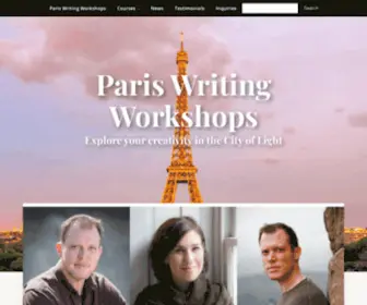 Pariswritingworkshop.com(Pariswritingworkshop) Screenshot