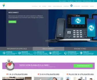 Paritel.fr(Opérateur Telecom entreprise pro) Screenshot