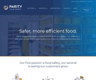 Paritycorp.com(ParityFactory) Screenshot