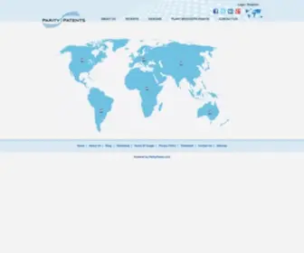 Paritypatent.com(Home) Screenshot