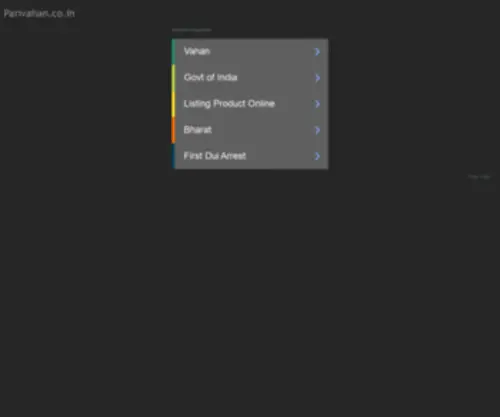 Parivahan.co.in(See related links to what you are looking for) Screenshot