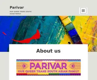 Parivarbayarea.org(About Us) Screenshot