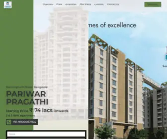 Pariwarpragathi.com(Pariwar Pragathi) Screenshot