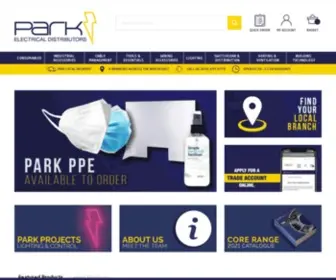 Park-Electrical.co.uk(Leading Electrical Wholesaler) Screenshot