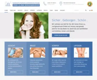 Park-Klinik-Birkenwerder.de(Fachklinik) Screenshot