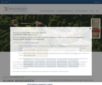 Park-Klinik-Manhagen.de(Orthopädische) Screenshot