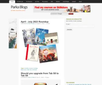 Parkablogs.com(Parka Blogs) Screenshot