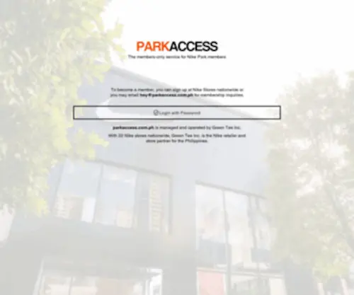 Parkaccess.com.ph(Park Access) Screenshot