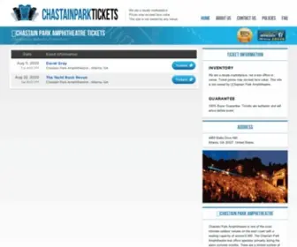 Parkamphitheatre.com(Chastain Park Amphitheatre Atlanta) Screenshot