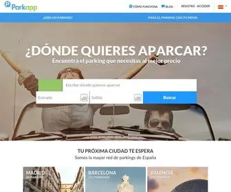 Parkapp.com(Busca, Reserva y Paga tu plaza de Parking Online) Screenshot