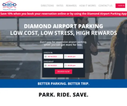 Parkatanc.com(Diamond Parking) Screenshot