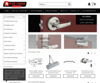 Parkavenuelocks.com(Door Locksets & Lock Company NY) Screenshot