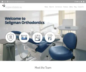 Parkavenueorthodontistnyc.com(Dr. David Seligman) Screenshot