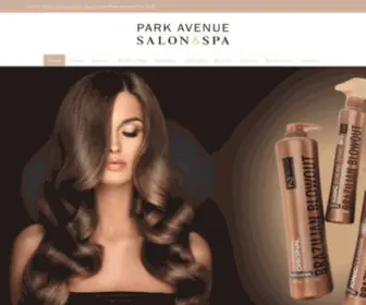 Parkavesalons.com(Long Island's Salon) Screenshot