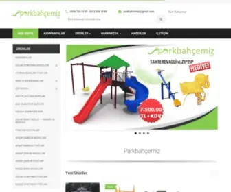 Parkbahcemiz.com(Kamelya Çardak Ürünleri ve Park Malzemeleri) Screenshot