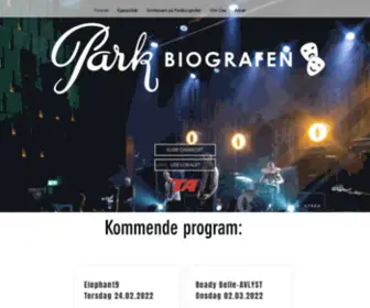 Parkbiografen.no(Konsertlokale) Screenshot