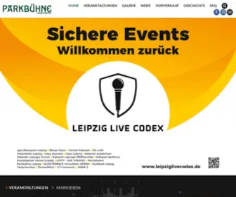 Parkbuehne-Leipzig.de(Parkbuehne Leipzig) Screenshot