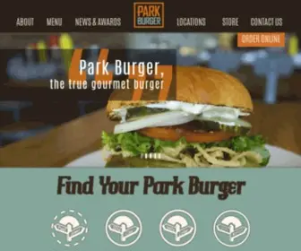 Parkburger.com Screenshot