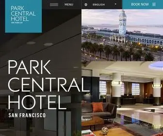 Parkcentralsf.com(Hotels San Francisco CA) Screenshot