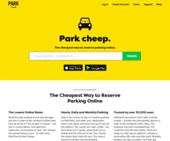 Parkchirp.com(Find & Reserve Parking Online at ParkChirp) Screenshot