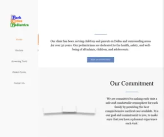 Parkcitiespediatrics.com(Park Cities Pediatrics) Screenshot