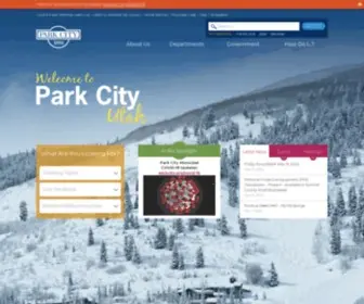 Parkcity.org(Park City) Screenshot