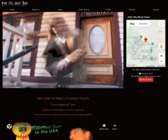 Parkcityghosttours.com(Park City Ghost Tours) Screenshot