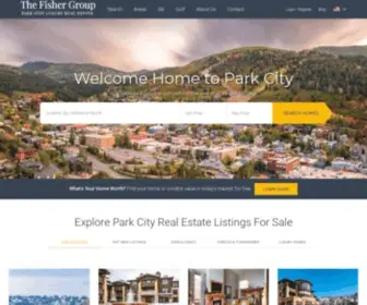 Parkcityluxuryrealestate.com(Search Real Estate For Sale In Park City Utah) Screenshot