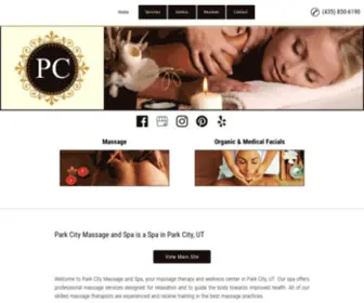 Parkcitysportsmassage.com(Park City Massage and Spa is a Spa in Park City) Screenshot