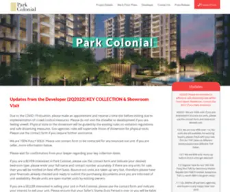 Parkcolonial-Official.sg(Parkcolonial Official) Screenshot