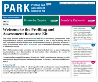 Parkdatabase.org(PARK database) Screenshot