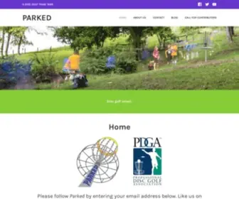 ParkeddiscGolf.org(A Disc Golf Think Tank) Screenshot