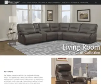 Parker-House.com(Parker-House Furniture) Screenshot